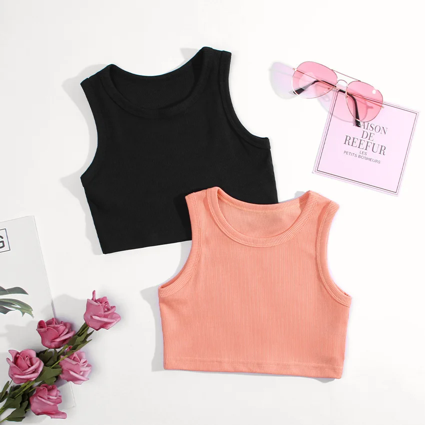 Baby Products For Summer - Summer Girls Underwear Sleeveless Shirts for