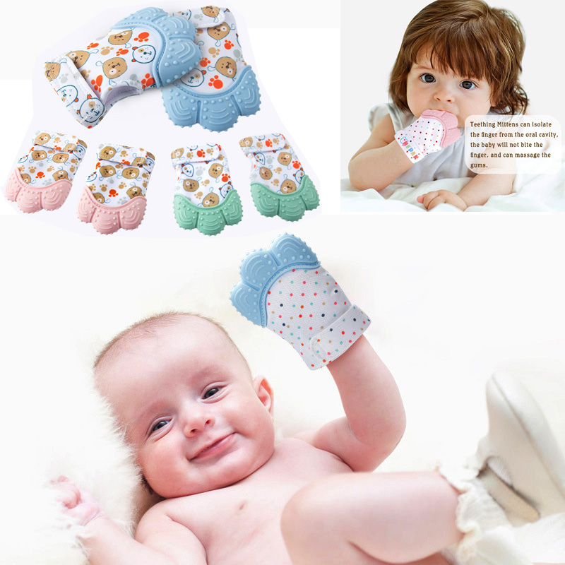 Smoothing Baby Teething Mitten - Teething Mitten Baby 评论和价格