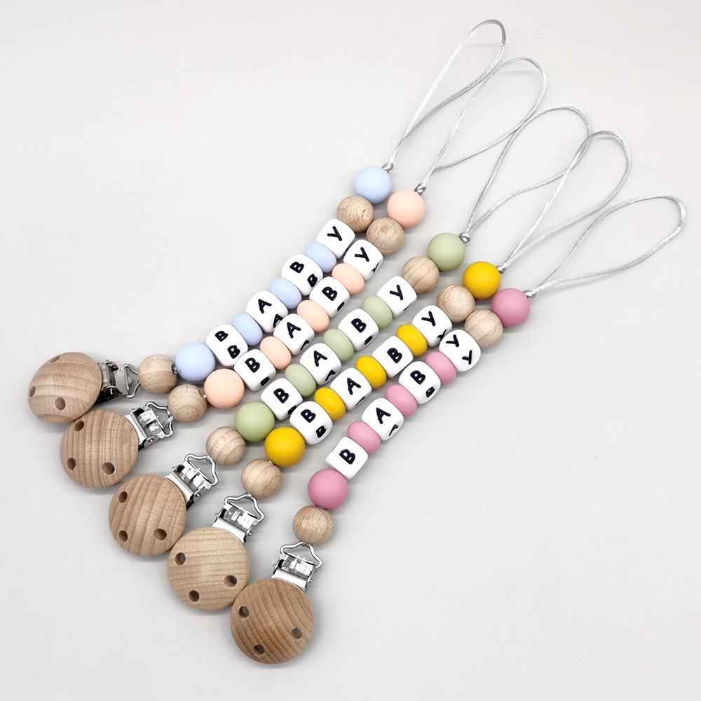 Custom Name Pacifier Clips Cha - Baby Products In 评论和价格