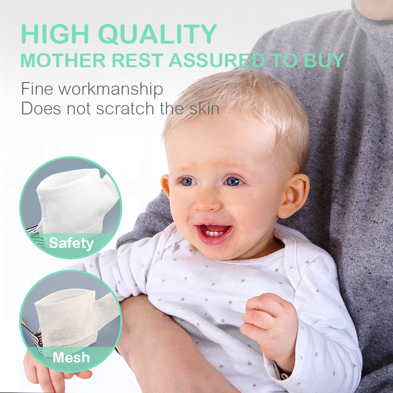 Baby Anti-eating Hand Gloves B - Teething Mitten Baby 评论和价格