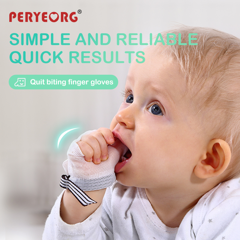 Baby Anti-eating Hand Gloves B - Teething Mitten Baby 评论和价格