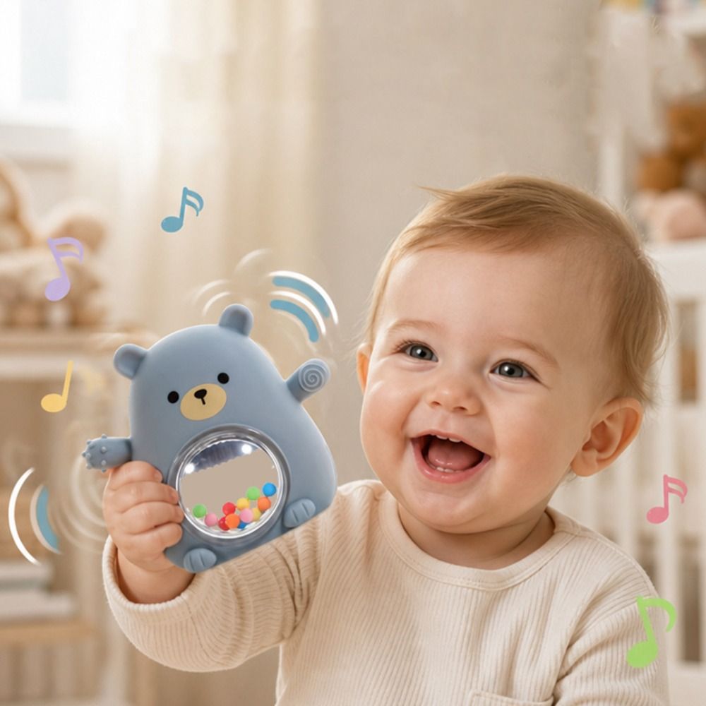 Portable Cute Bear Shape Baby  - Teething Mitten Baby 评论和价格