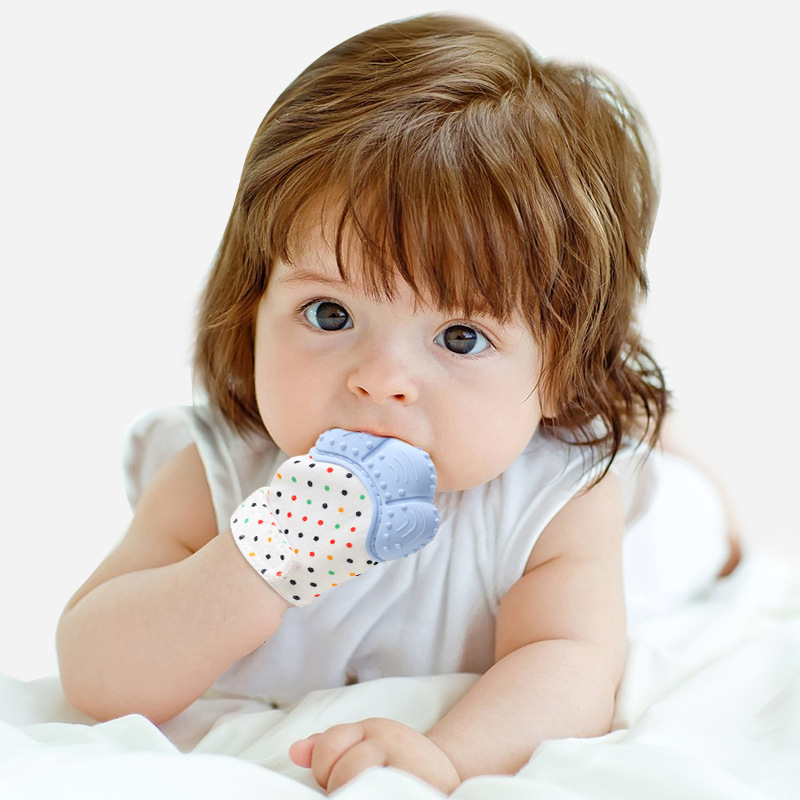 Cartoon Printed Children's Glo - Teething Mitten Baby 评论和价格