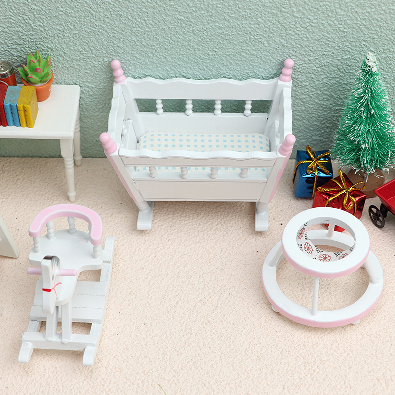 3pcs/set 1/12 Scale Mini Woode - Baby Products In 评论和价格