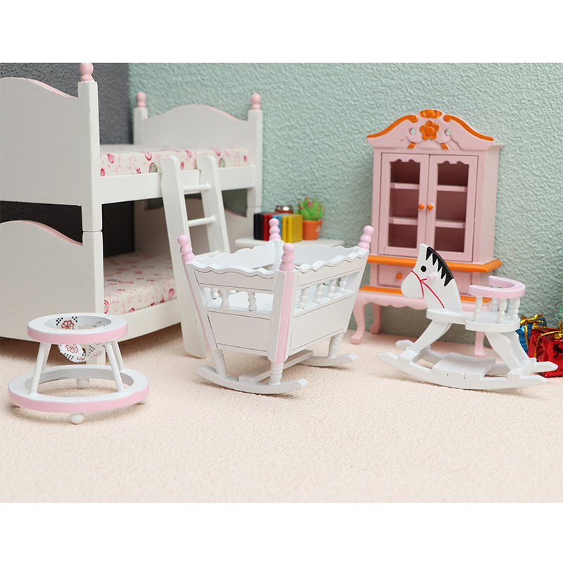3pcs/set 1/12 Scale Mini Woode - Baby Products In 评论和价格