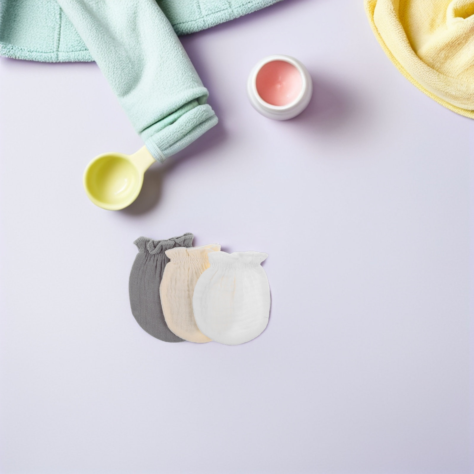 6Pairs Newborn Mittens Anti Sc - Teething Mitten Baby 评论和价格