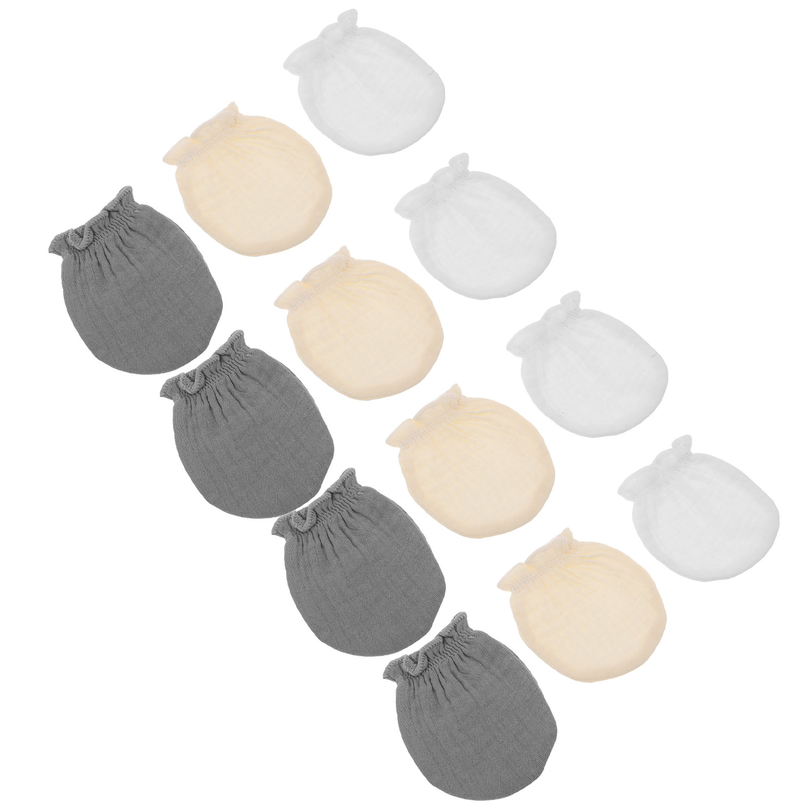 6Pairs Newborn Mittens Anti Sc - Teething Mitten Baby 评论和价格